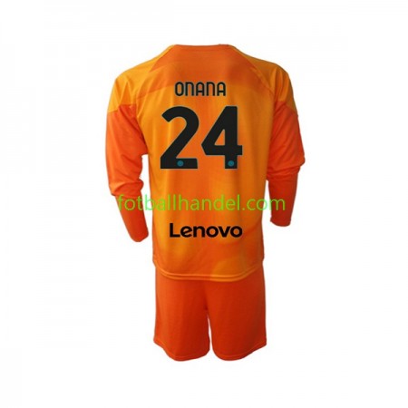 Barn Fotballdrakter Keeper Inter Milan Andre Onana 24 Fjerde 2022-23 Langermet
